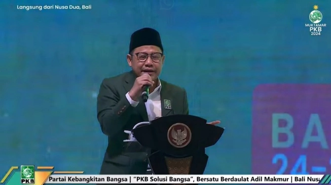 Ketua Umum PKB Muhaimin Iskandar alias Cak Imin. (sumber: suara,com)