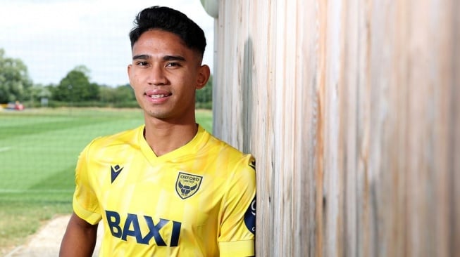 Marselino Ferdinan gabung Oxford United.  (sumber: suara.com)