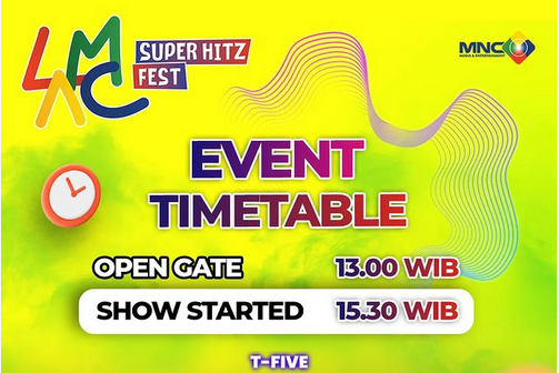 Poster LMAC Super Hitz Fest 2024 (sumber: instagram @lmacindonesia)