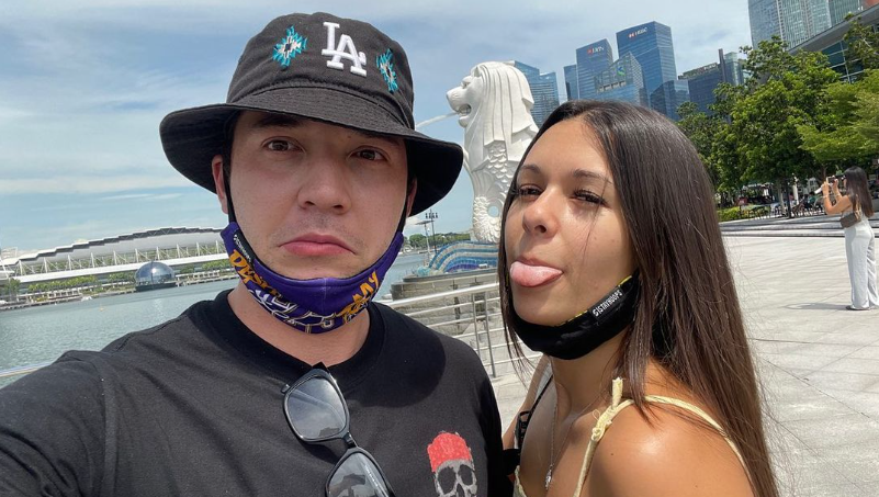 Stefan William umumkan anak laki-laki dari Ria Andrews. (foto: instagram @stefannwilliam)