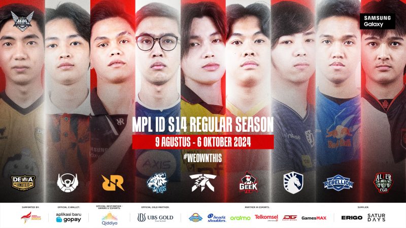 Jadwal MPL Indonesia season 14 week 1. (foto: MPL Indonesia)