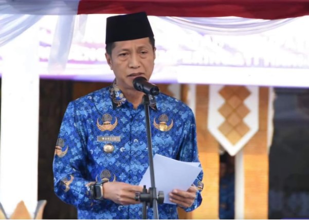 Pj.Bupati Drs.Muhlis Pimpin Apel Peringatan Hari Perhubungan Nasional.Foto:Delia/1tulah.com