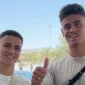Mees Hilgers dan Eliano Reijnders Tiba di Bahrain (sumber: suara.com)