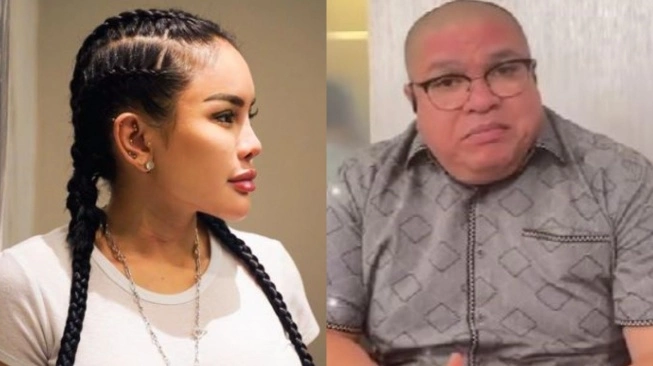 Kolase Nikita Mirzani dan Razman Arif Nasution. (sumber: suara.com)