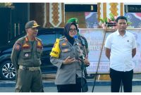 Kompol Reny Arafah saat masih bertugas di Polres Barito Utara, Kalimantan Tengah. Foto: Istimewa