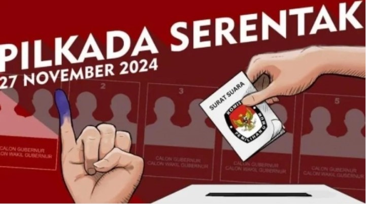 Ilustrasi - Pilkada serentak 2024. (Antara)