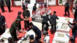 Forkopimda Mura Laksanakan Ziarah ke Makam Pahlawan