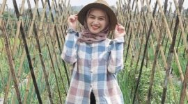 Potret Melody Laksani Bertani