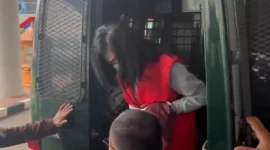 Ibu terpidana Ronald Tannur, Meirizka Widjaja (MW) yang menjadi tersangka dalam kasus dugaan suap untuk vonis bebas perkara putranya, (sumber: suara.com)