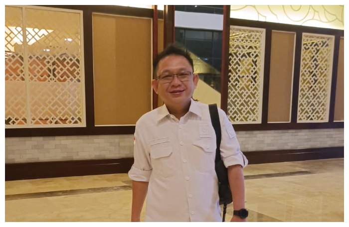 Wakil Ketua I DPRD Barito Utara, H beny Siswanto.Foto.Delia/1tulah.com