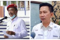 Sugianto dan Nadalsyah yang kini tengah berseteru. foto.Deni/1tulah.com