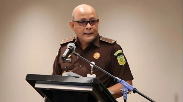 Direktur II Jamintel Kejagung Basuki Sukardjono berbicara dalam Rapat Koordinasi Tim Pakem Tingkat Pusat Tahun 2024 di sebuah hotel di kawasan Jakarta Selatan, Kamis (21/11/2024). ANTARA/HO-Kejaksaan Agung RI
