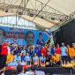 Pasangan Calon (Paslon) Bupati dan Wakil Bupati Kabupaten Barito Timur (Bartim) Nomor Urut 2, Pancani Gandrung, S.H dan Raran, A.Md (PANCARAN), gelar Kampanye Akbar di Lapangan Lebo, Kelurahan Ampah Kota, Kecamatan Dusun Tengah (Dusteng), Sabtu (16/11/2024).Foto:Zakirin/1tulah.com