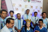 Pasangan Calon (Paslon) Bupati dan Wakil Bupati Nomor Urut Dua, Pancani Gandrung, S.H dan Raran, A.Md (PANCARAN) dan Tim. Foto : 1tulah.com/zakirin
