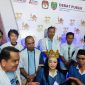 Pasangan Calon (Paslon) Bupati dan Wakil Bupati Nomor Urut Dua, Pancani Gandrung, S.H dan Raran, A.Md (PANCARAN) dan Tim. Foto : 1tulah.com/zakirin