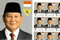 Badan Pos Nasional Ukraina, Ukrposhta merilis prangko berwajah Presiden RI ke 8 Prabowo Subianto [Dok KBRI Kyiv ]