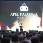 Presiden Prabowo Subianto berpidato di acara Apel Kasatwil Polri 2024 (sumber: suara.com)
