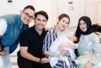 Aaliyah Massaid, Thariq Halilintar, Shandy Purnamasari, dan Gilang Widya Pramana (Instagram/@aaliyah.massaid)