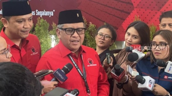 Sekretaris Jenderal DPP PDI Perjuangan (PDIP), Hasto Kristiyanto. (Suara.com/Bagaskara)