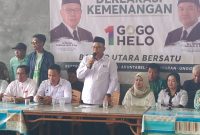 Pasangan calon (paslon) nomor urut 1, H Gogo Purman Jaya dan Hendro Nakalelo (Gogo Helo) meraih suara terbanyak pada Pilkada 2024 pemilihan bupati dan wakil bupati (wabup) Barito Utara (Barut) 2025-2030. Foto: 1tulah.com