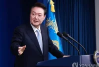Foto Presiden Yoon Suk Yeol (sumber: suara.com)