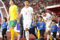 Rizky Ridho tampil sebagai starter saat Timnas Indonesia jamu Australia. (sumber: Instagram @rizkyridhoramdhani) 