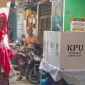 Suasana TPS 116 Kelurahan Penjaringan Jakarta Utara yang menjadi tempat bertugas anggota KPPS yang meninggal dunia pada Rabu (27/11/2024) (sumber: suara.com)