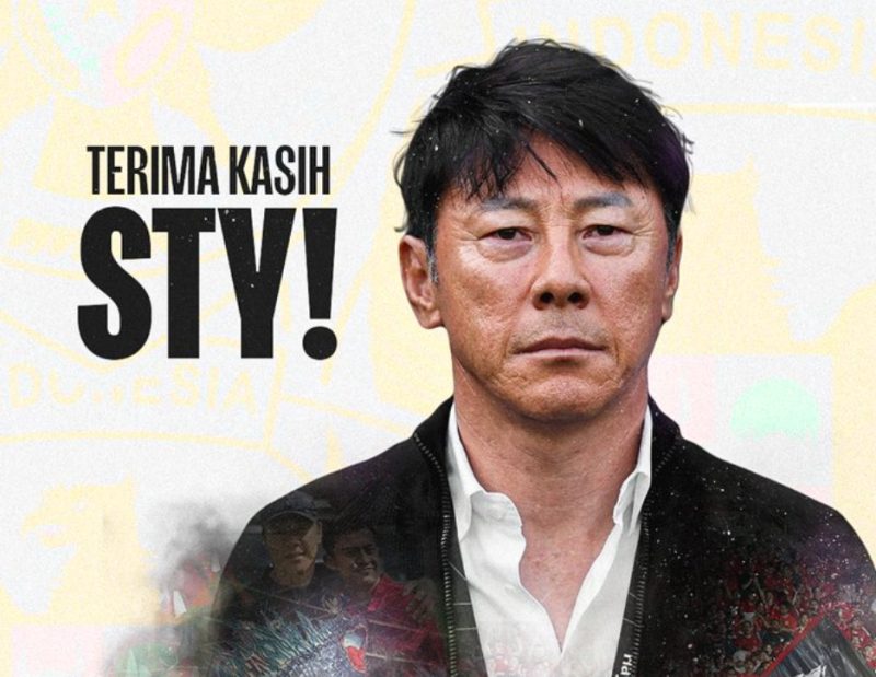 Shin Tae-yong resmi dipecat dari bangku pelatih. X@idextratime