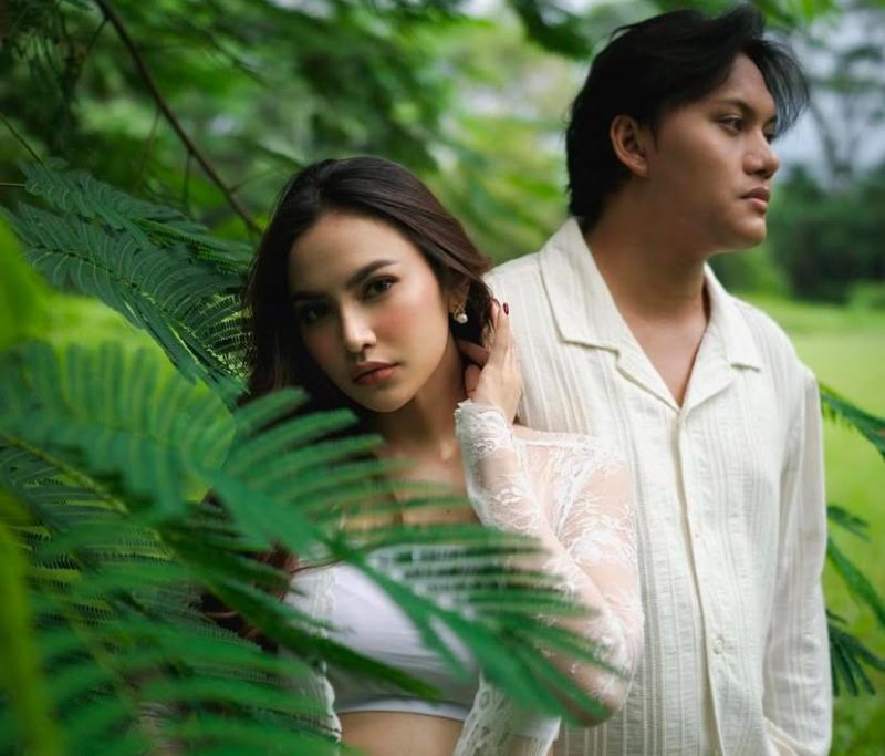 Mahalini dan Rizky Febian (sumber: instagram @mahaliniraharja)
