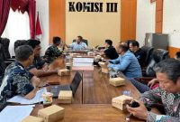 Komisi III DPRD Kabupaten Kapuas bersama mitra kerja lakukan RDP (sumber: dok. istimewa)
