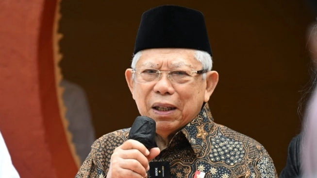 KH Ma'ruf Amin. (sumber: suara.com)