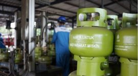 Ilustrasi LPG 3 kg. [Dok Pertamina]