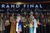 Acara Grand Final Pemilihan Putra Putri Pariwisata (Papipar) Barito Utara 2025, yang diselenggarakan di Gedung Balai Antang, Sabtu malam, 22 Februari 2025. Foto: Diskominfosandi Barut
