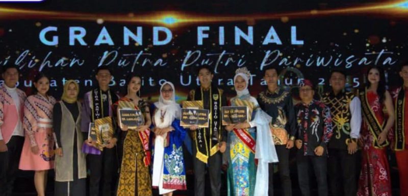 Acara Grand Final Pemilihan Putra Putri Pariwisata (Papipar) Barito Utara 2025, yang diselenggarakan di Gedung Balai Antang, Sabtu malam, 22 Februari 2025. Foto: Diskominfosandi Barut