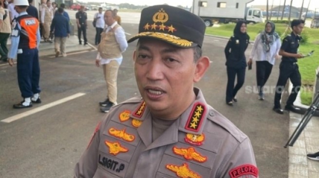 Kapolri Jenderal Listyo Sigit Prabowo (Suara.com/Novian)