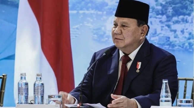 Potret Presiden Prabowo Subianto (sumber: suara,com)