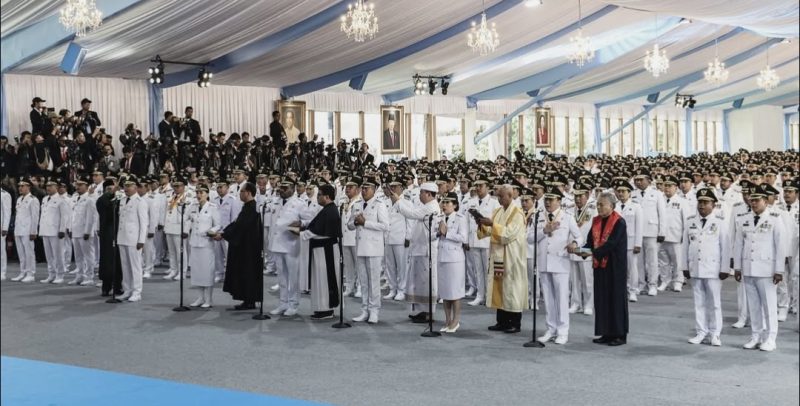 Kepala daerah terpilih sudah dilantik oleh Presiden Prabowo Subianto di Istana Negara, Kamis (20/2). Instagram @presidenrepublikindonesia