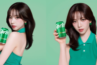 Karina aespa jadi wajah baru Sprite. (foto: Sprite)