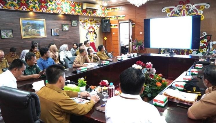 Pemkabv  Mura enggelar rapat pengendalian inflasi daerah dalam rangka stabilisasi harga kebutuhan pokok menjelang bulan Ramadan dan Hari Raya Idulfitri 1446 H