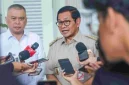 Gubernur DKI Jakarta Pramono Anung Wibowo saat dijumpai di Balai Kota Jakarta, Senin (3/3/2025).  (sumber: suara,com)
