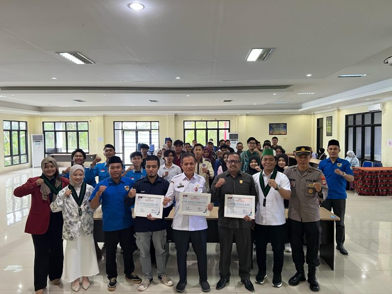 Himpunan Mahasiswa Islam (HMI) Tanah Laut (Tala) menggelar Focus Group Discussion (FGD) dengan tema antisipasi dan mitigasi potensi konflik lahan di Tala, di Aula Kantor Kecamatan Pelaihari, pada Rabu, 19 Maret 2025. Foto: M Lutfi Ashidiqi/1tulah.com
