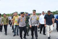 Kapolda Kalimantan Tengah (Kalteng), Irjen Pol Iwan Kurniawan melakukan kunjungan kerja ke Kabupaten Barito Utara (Barut), Jum’at, 21 Maret 2025. Foto: Diskominfosandi Barut