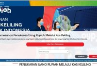 cara cek jadwal penukaran uang baru 2025 (situs Pintar BI)