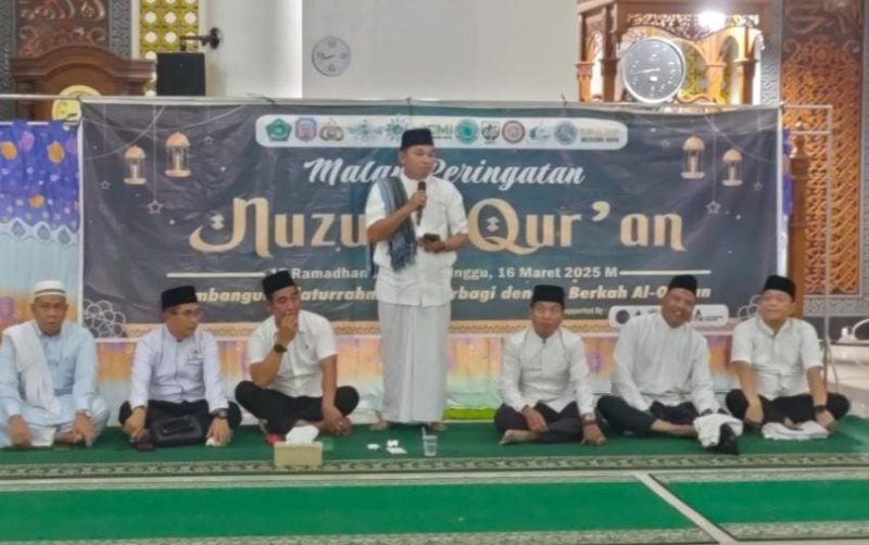 abup Mura Rahmanto Muhidin saat memberikan sambutan 