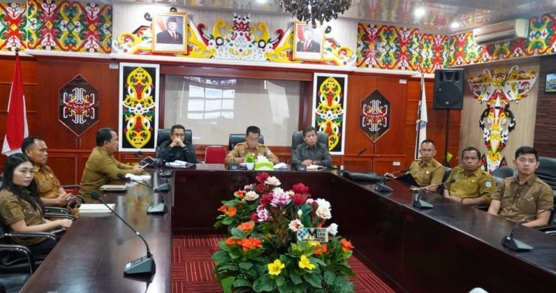 Pemkab Murung Raya Ikuti Rapat LKPJ Secara Daring