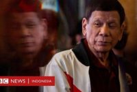 Mantan Presiden Filipina Rodrigo Duterte. (BBC Indonesia)