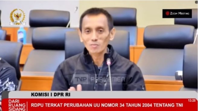 Peneliti Senior Imparsial, Al Araf. (Tangkapan layar/Bagaskara)