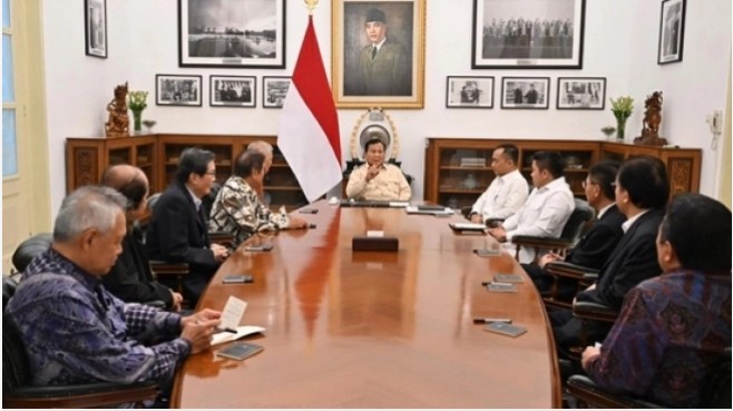 Delapan pengusaha besar menyambangi Istana Kepresidenan Jakarta (Instagram)