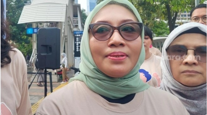 Menteri Pemberdayaan Perempuan dan Perlindungan Anak (PPPA) Arifah Fauzi. (Suara.com/Lilis)