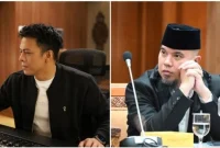 Potret Ariel dan Ahmad Dhani  (sumber: suara.com)